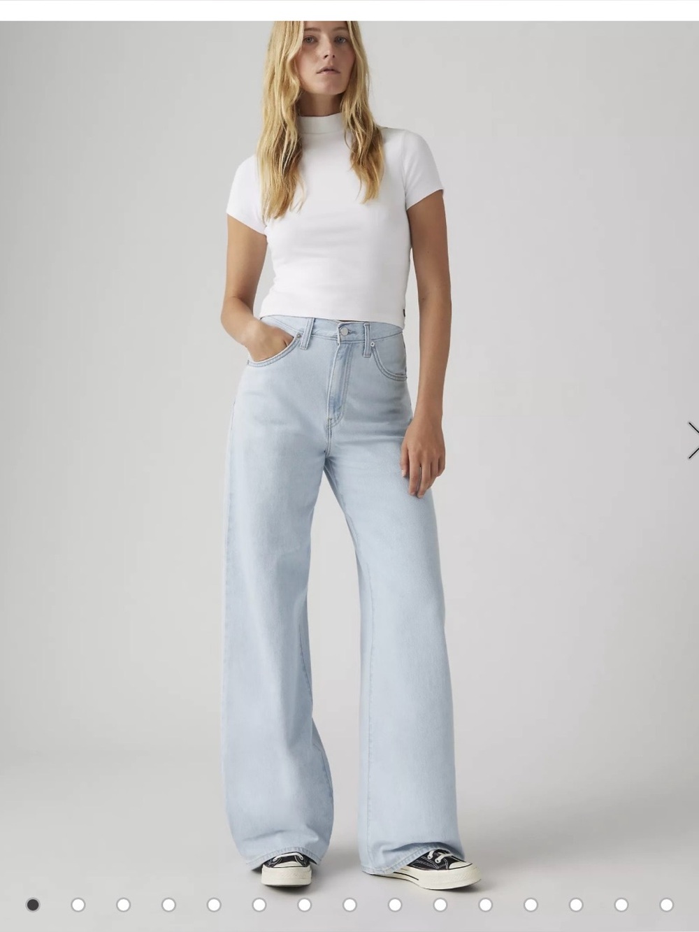 Levi’s clinch baggy lightweight jeans